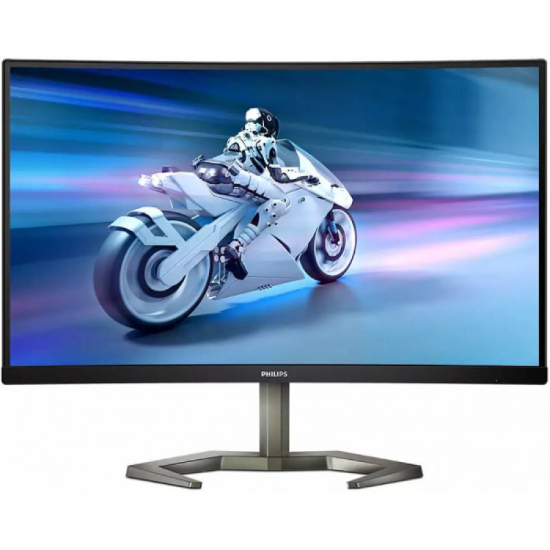 TFT 27“ Philips 27M1C5200W, VA, вигнутий, 240Hz, 0,5 ms, 2xHDMI, DP, HAS, сірий (27M1C5200W/00)