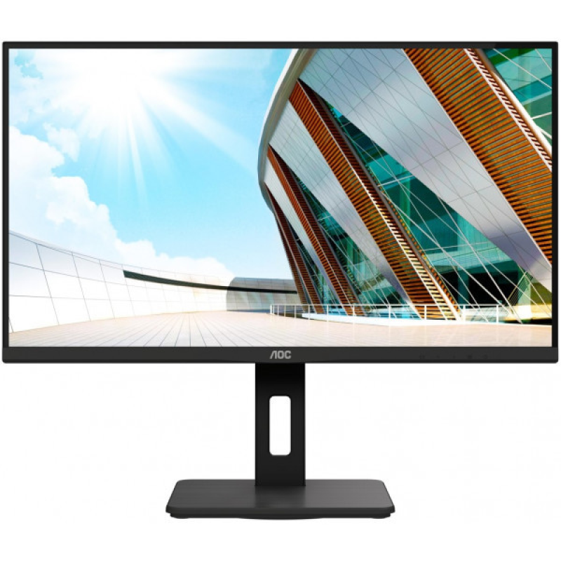 TFT 28“ AOC U28P2A, IPS, 4K, HDMI x 2, DP, USB x 4, HAS, Pivot, колонки, чорний (U28P2A) TFT 28“ AOC U28P2A, IPS, 4K, HDMI x 2, DP, USB x 4, HAS, Pivot, колонки, чорний (U28P2A)