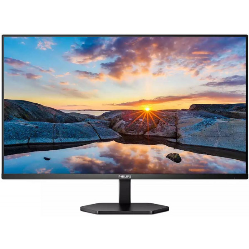 TFT 31,5“ Philips 32E1N3600LA, QHD, VA, 75Hz, 1ms, 2xHDMI, DP, USB-C, USB-hub, колонки, чорний