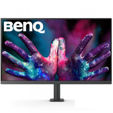 TFT 31.5“ BenQ PD3205UA, IPS, 4K UHD, 99% sRGB, HDMI, DP, USB-С, USB-hub, HAS, колонки, темно- сірий