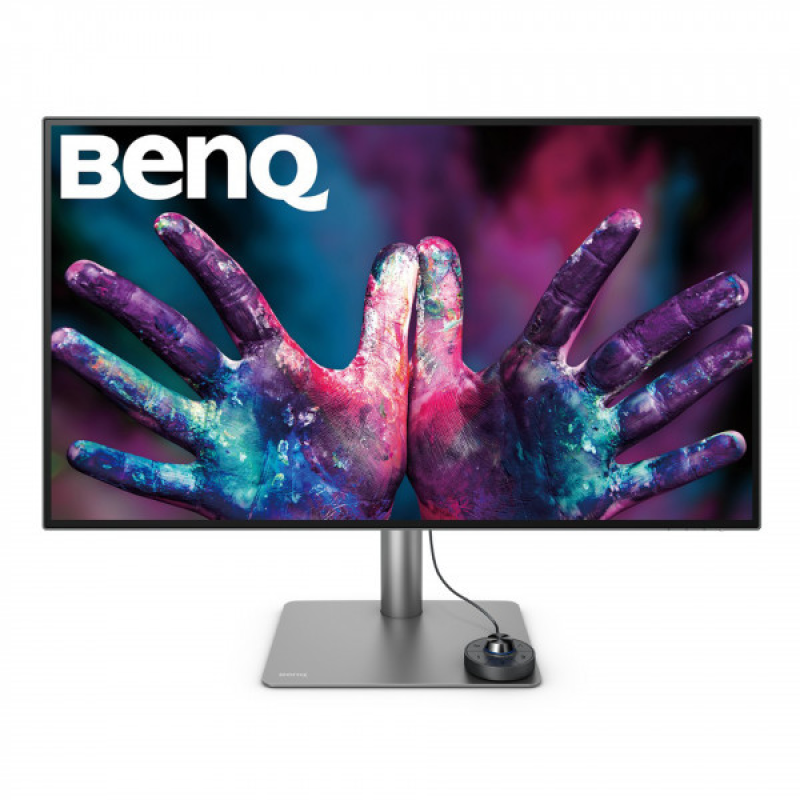 TFT 31.5“ BenQ PD3220U, 4K, IPS, HDMI, DP, Pivot, HAS, колонки, темно-сірий (9H.LH7LA.TBE)