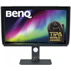 TFT 32“ BenQ SW321C, IPS, 4K, 99% Adobe RGB, HDMI, DP, USB Type-C, USB хаб, Card Reader, сірий (9H.LJ1LB.QBE)