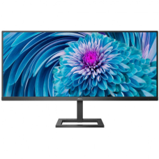 TFT 34“ Philips 345E2AE, IPS, 3440 x 1440, DP, HDMI x 2, колонки, чорний (345E2AE/00)
