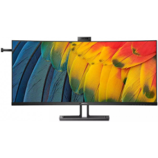 TFT 40“ Philips 40B1U6903CH, 5K UHD, IPS, 75Гц, вигн, 2хHDMI, DP, USB-С, RJ-45, USB-hub, cam, HAS
