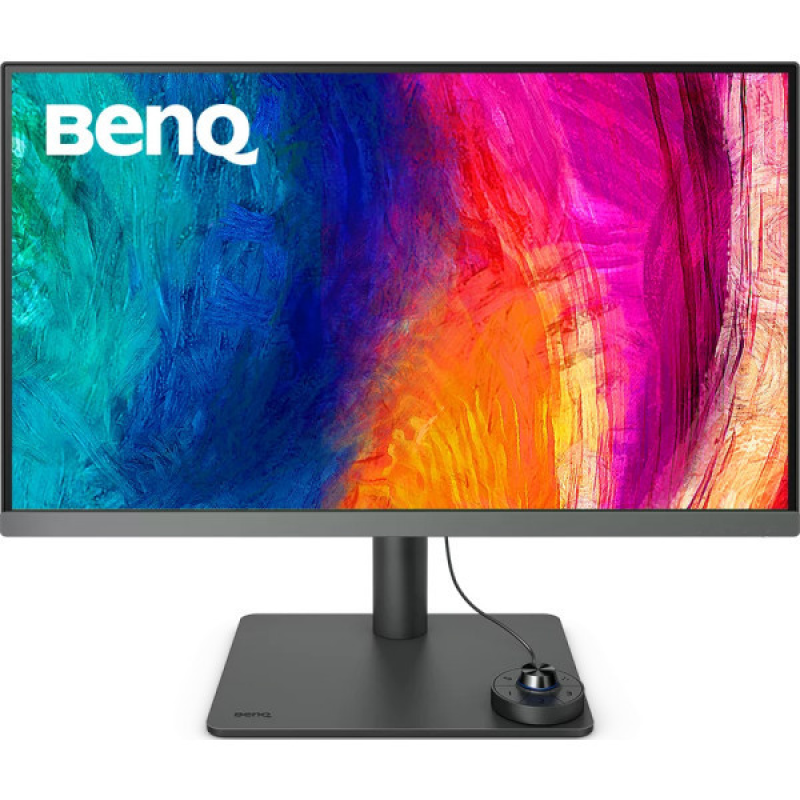 TFT 27“ BenQ PD2706U, 4K UHD, IPS, 99% sRGB, HDR10, HDMI, DP, USB-C, USB-hub, HAS, колонки (9H.LLJLB.QBE)