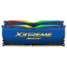 DDR4 16Gb 3600MHz (2*8Gb) OCPC X3 RGB Blue Label, Kit (MMX3A2K16GD436C18BU)