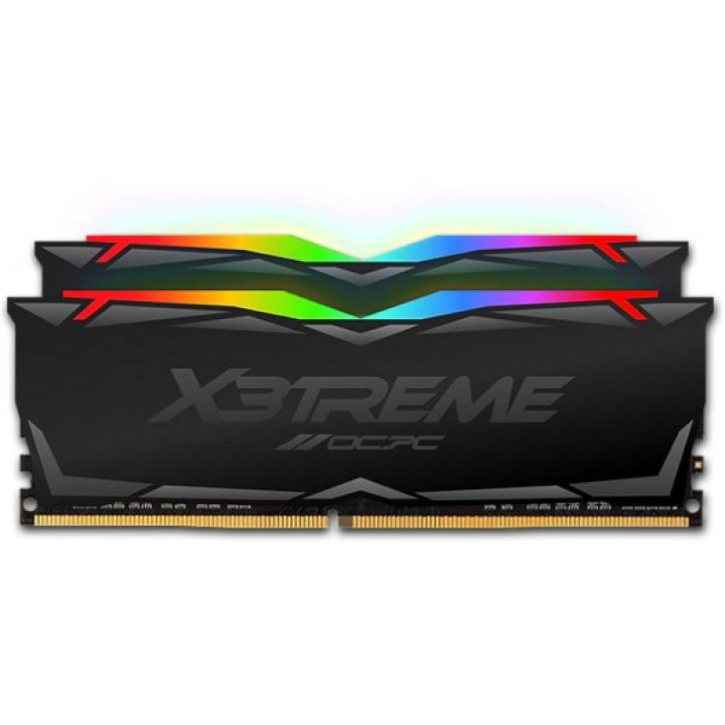 DDR4 32Gb 3600MHz (2*16Gb) OCPC X3 RGB Black, Kit (MMX3A2K32GD436C18)