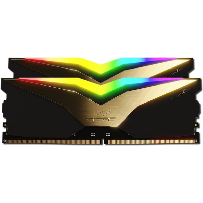 DDR5 32Gb 6200MHz (2*16Gb) OCPC PISTA RGB C32 Black Label, Retail Kit (MMPT2K32GD562C32BL)