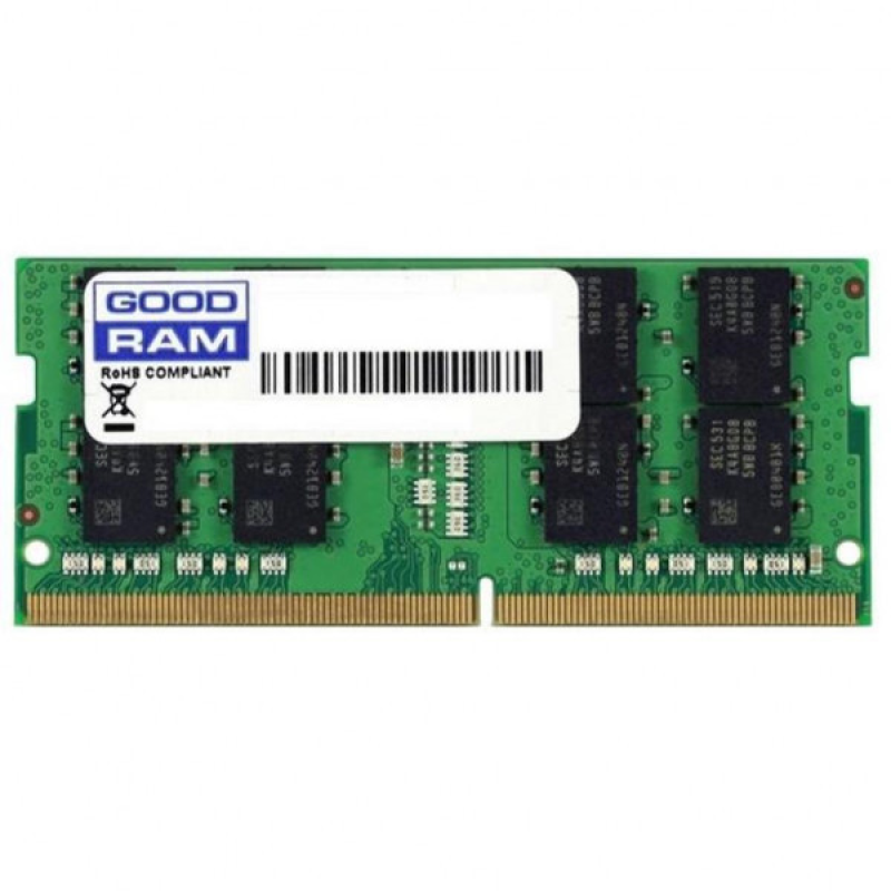 SoDIMM 8GB DDR4 2666 MHz GoodRAM, Retail (GR2666S464L19S/8G#)