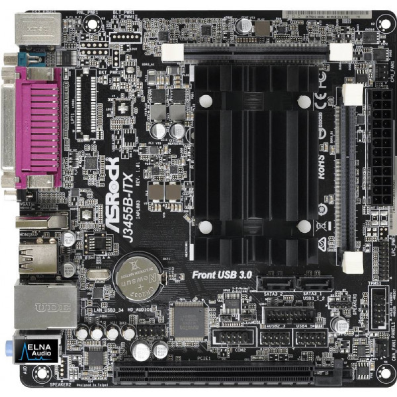 ASRock J3455B-ITX/REF(Intel Quad-Core 2.3GHz, 2xDDR3 SoDIMM, VGA/HDMI, 1*PCIe, 2xSATAIII, mini ITX) ASRock J3455B-ITX/REF(Intel Quad-Core 2.3GHz, 2xDDR3 SoDIMM, VGA/HDMI, 1*PCIe, 2xSATAIII, mini ITX)