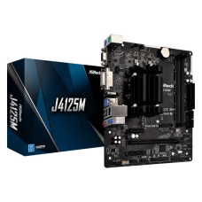 ASRock J4125M (Quad-Core Celeron 2.7GHz, 2xDDR4, VGA/HDMI/DVI, 1*PCIex16, 2xSATAIII, mATX) (J4125M)