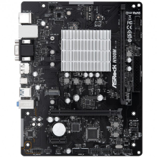 ASRock N100M (Quad-Core N100 3.4GHz, 1xDDR4 DIMM, VGA/HDMI/DP, 1*PCIe, 2xSATAIII, M.2, GLan, mATX) (N100M)