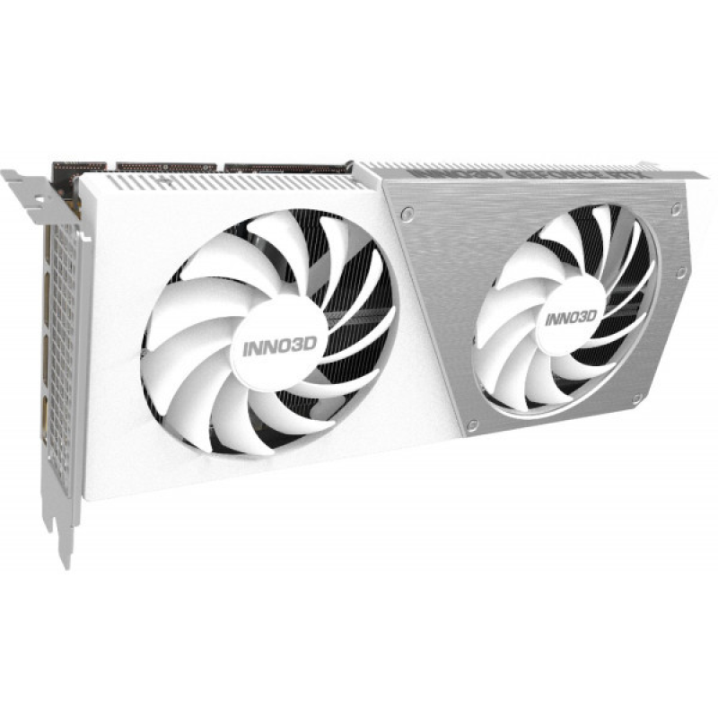 GeForce RTX4060 Ti Inno3D TWIN X2 OC WHITE, 16GB GDDR6, 128bit, PCI Express 4.0 X8 (N406T2-16D6X-178055W)