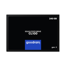 SSD 240Gb GoodRAM CL100 SATA III 2.5“ TLC (SSDPR-CL100-240-G3)