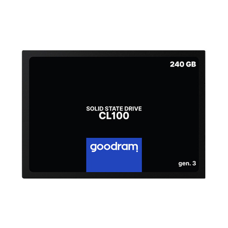 SSD 240Gb GoodRAM CL100 SATA III 2.5“ TLC (SSDPR-CL100-240-G3)