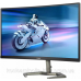 TFT 27“ Philips 27M1C5200W, VA, вигнутий, 240Hz, 0,5 ms, 2xHDMI, DP, HAS, сірий (27M1C5200W/00)
