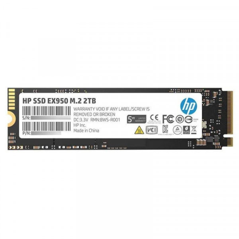 SSD 2T M.2 HP FX900 Pro PCIe 4.0 x4 NVMe 1.4 2280 TLC 3D V-NAND (4A3U1AA) SSD 2T M.2 HP FX900 Pro PCIe 4.0 x4 NVMe 1.4 2280 TLC 3D V-NAND (4A3U1AA)