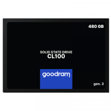 SSD 480Gb GoodRAM CL100 SATA III 2.5“ TLC (SSDPR-CL100-480-G3)