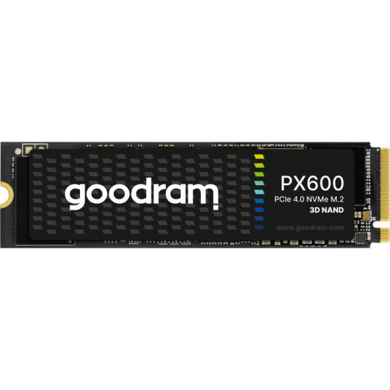 SSD 500GB GoodRAM PX600 M.2 2280 PCIe NVMe Gen 4x4 3D NAND, Retail (SSDPR-PX600-500-80#)