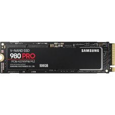 SSD 500GB Samsung 980 Pro M.2 NVMe 1.3c PCIe 4.0 4x 2280 3-bit MLC (MZ-V8P500BW#)