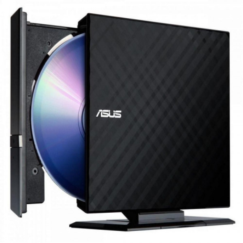Asus DVD±R/RW SDRW-08D2S-U External Slim, чорний (SDRW-08D2S-U LITE/BLK/G/A)
