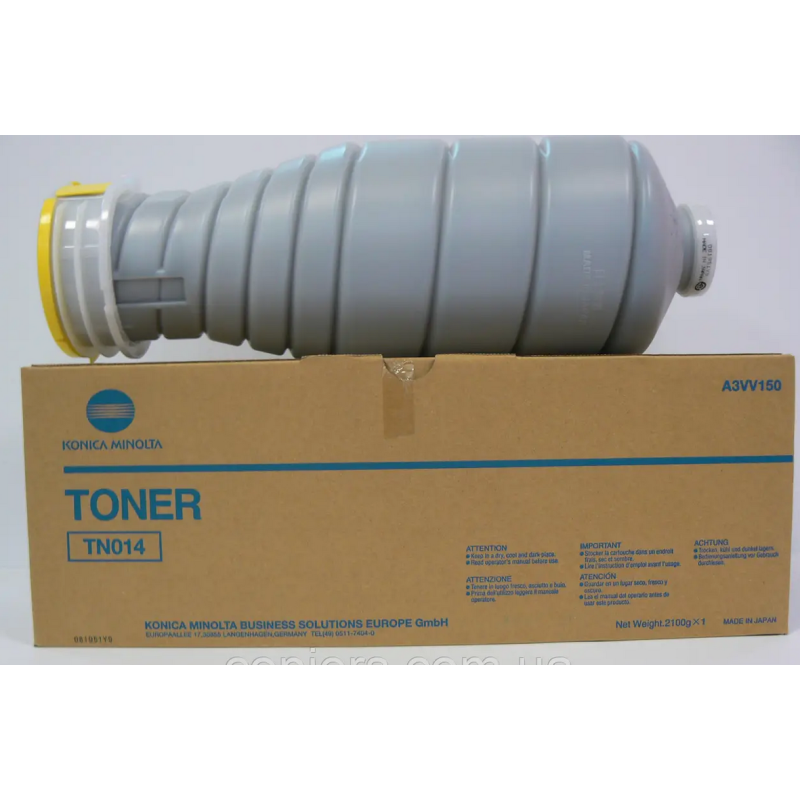 Тонер A3VV150 TN014 bizhub PRESS 1052e / 1250eP / 2250eP Тонер A3VV150 TN014 bizhub PRESS 1052e / 1250eP / 2250eP