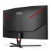 TFT 31.5“ AOC C32G3AE/BK, VA, 165Гц, 4мс, вигнутий, DP, HDMIx 2, колонки, чорний з червоним (C32G3AE/BK) TFT 31.5“ AOC C32G3AE/BK, VA, 165Гц, 4мс, вигнутий, DP, HDMIx 2, колонки, чорний з червоним (C32G3AE/BK)