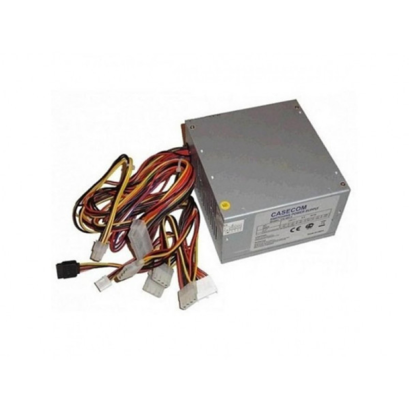 БЖ 450W Casecom, 120mm, 2хSATA, Bulk (CM 450 ATX)