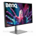 TFT 31.5“ BenQ PD3220U, 4K, IPS, HDMI, DP, Pivot, HAS, колонки, темно-сірий (9H.LH7LA.TBE)
