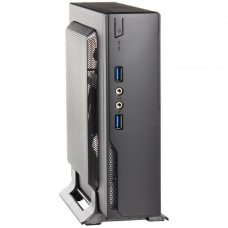 Корпус Casecom M300-2U3 90W 2xUSB3.0 mini-ITX, VESA, Black (M300-90)