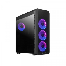 Корпус Chieftec SCORPION 4 GL-04B-OP 4x120 mm A-RGB, ATX, без БЖ, Black (GL-04B-OP)