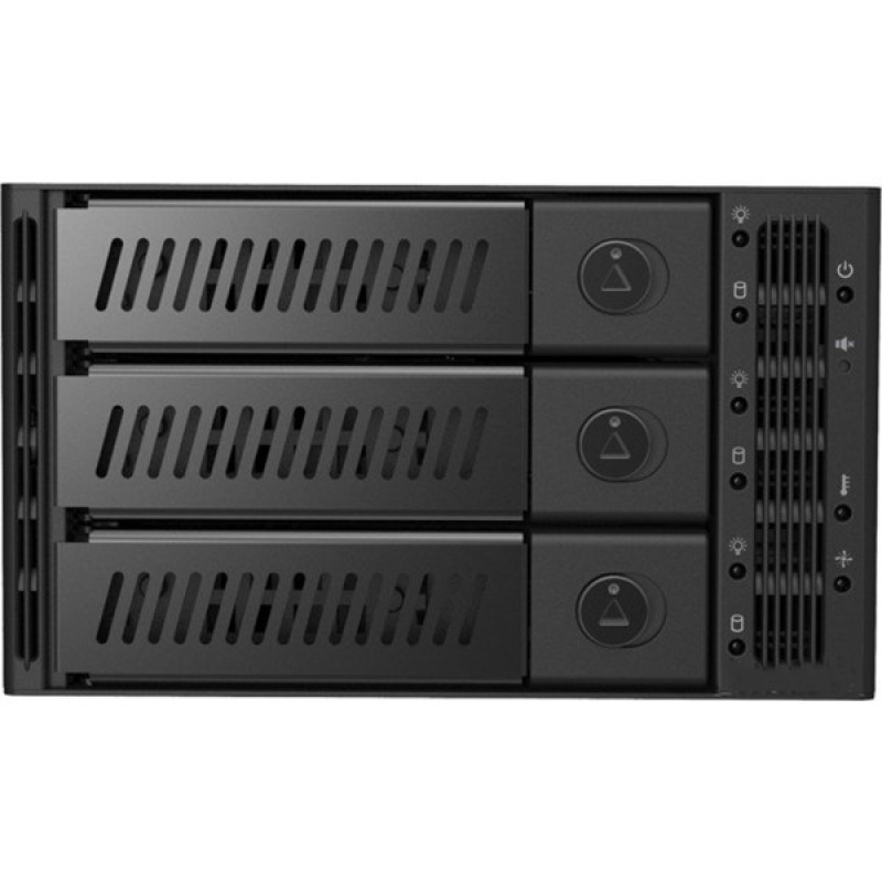 Бекплейн Chieftec CMR-2131SAS 2x5.25“ -> 3x3.5“ HDDs Hot-Swap Metal (CMR-2131SAS)