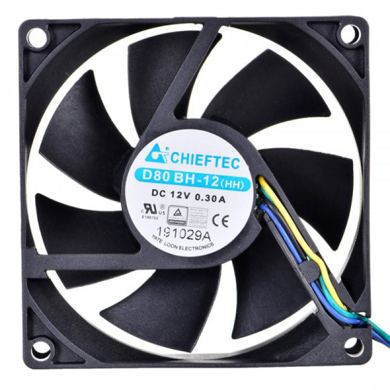 Вентилятор для корпусу 80 mm Chieftec AF-0825PWM (AF-0825PWM) Вентилятор для корпусу 80 mm Chieftec AF-0825PWM (AF-0825PWM)