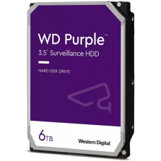 HDD 6Tb, WD Purple, 256M, 5400RPM ,SATA III (WD64PURZ) (WD64PURZ)