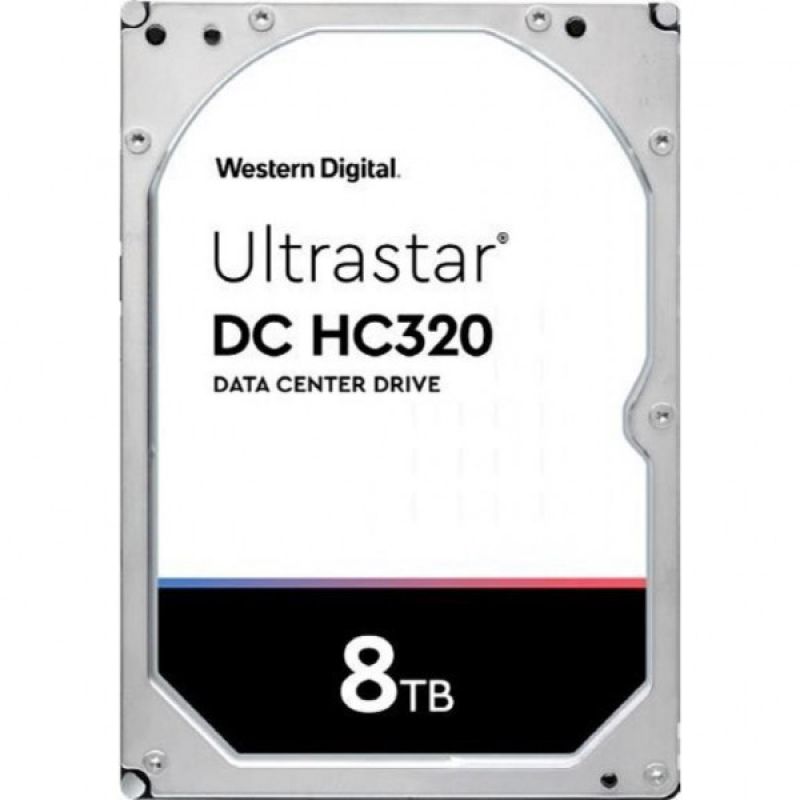 HDD 8TB, WD Ultrastar DC HC320, 7200rpm, 256MB, 3.5“ SAS (HUS728T8TAL5204/0B36400) (HUS728T8TAL5204/0B36400#)