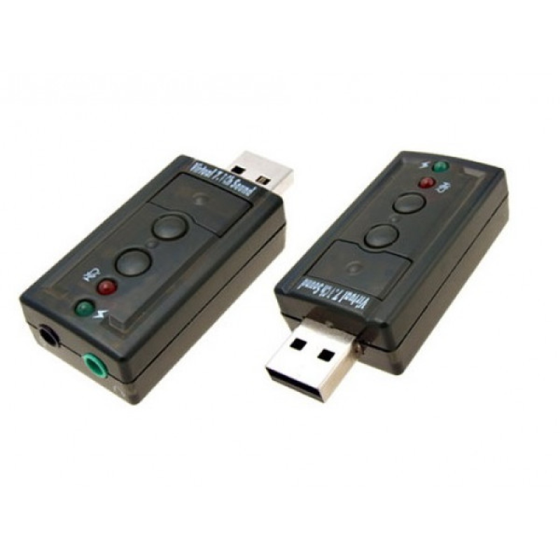 Звукова плата USB, Virtual 7.1 Channel, RTL (B00650)