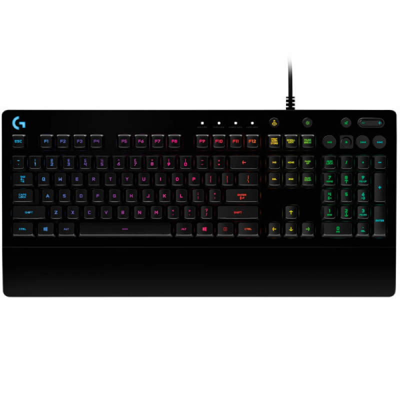 Клавіатура ігрова Logitech G213 Corded RGB Gaming Keyboard UKR, USB (920-010740) Клавіатура ігрова Logitech G213 Corded RGB Gaming Keyboard UKR, USB (920-010740)