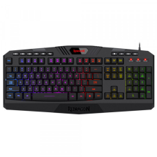 Клавіатура ігрова Redragon Harpe2 UKR RGB підставка USB (77484)
