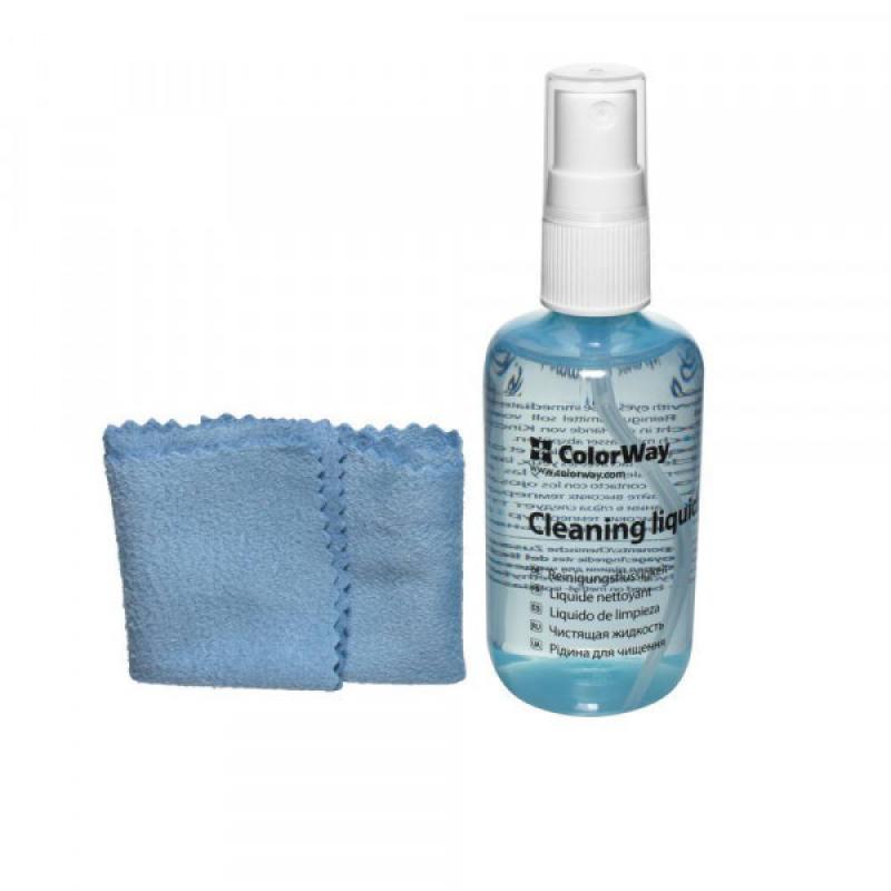 Чистячий набір Colorway для моніторів 2-в-1, спрей 100мл +серветка (CW-4129) (CW-4129) Чистячий набір Colorway для моніторів 2-в-1, спрей 100мл +серветка (CW-4129) (CW-4129)