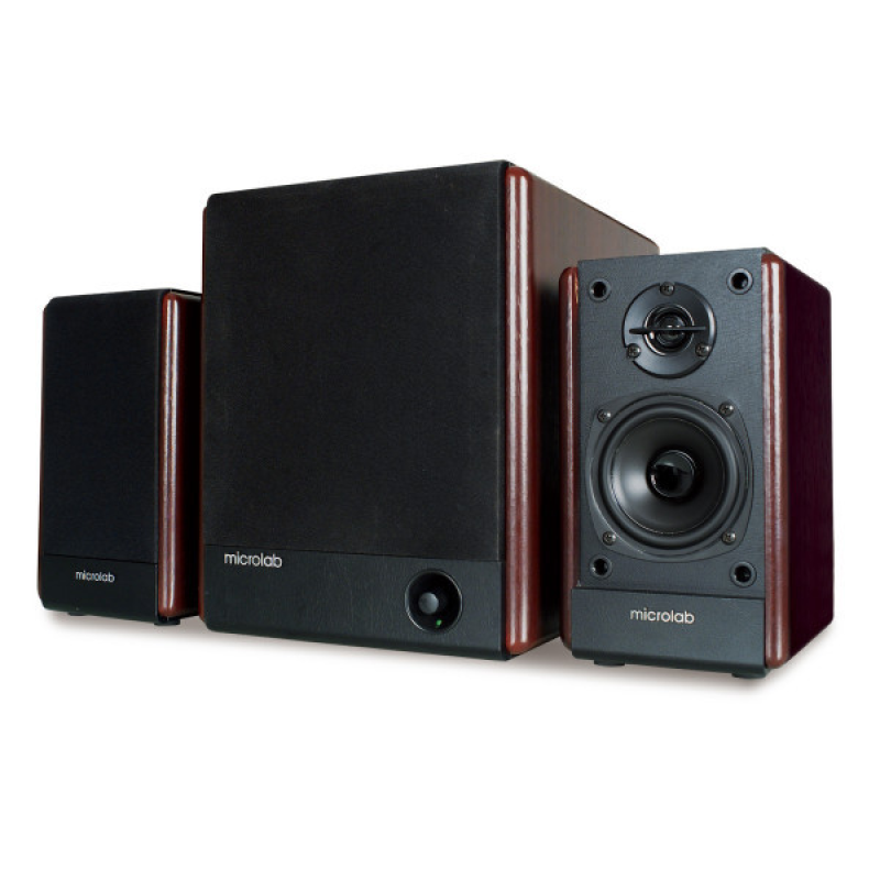 Акустична система 2.1 Microlab FC 330, 56Вт., темне дерево (FC-330) Акустична система 2.1 Microlab FC 330, 56Вт., темне дерево (FC-330)