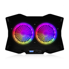 Підставка для ноутбука Modecom SILENT FAN MC-CF18 RGB (PL-MC-CF-18-RGB)