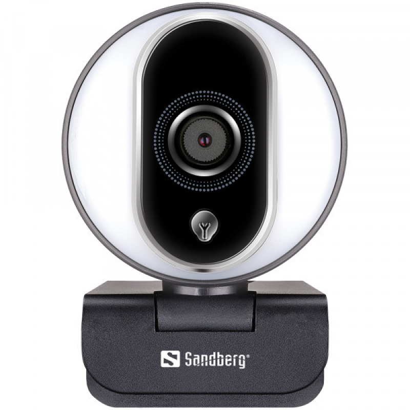 Веб-камера Sandberg Streamer Webcam Pro Full HD Autofocus Ring Light (134-12) Веб-камера Sandberg Streamer Webcam Pro Full HD Autofocus Ring Light (134-12)