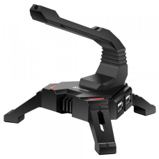 Хаб USB 2.0 -> 4хUSB 2.0 + тримач кабелю 2in1 Sandberg (133-92)