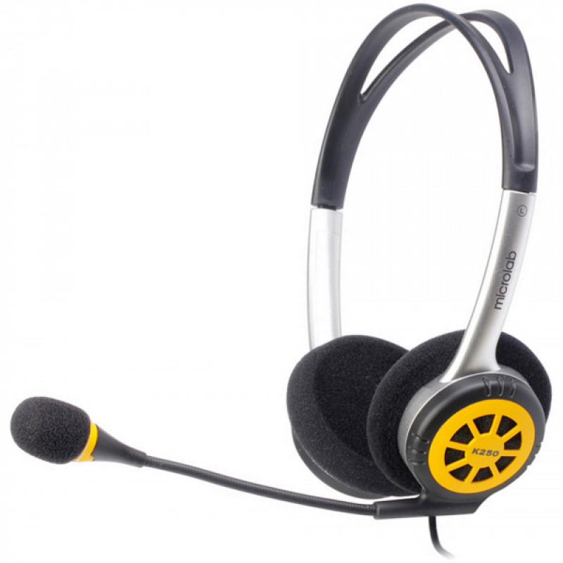 Навушники з мікрофоном Microlab K250 (K250) Навушники з мікрофоном Microlab K250 (K250)