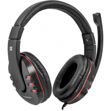 Навушники з мікрофоном Defender Warhead G-160 Black (64113)