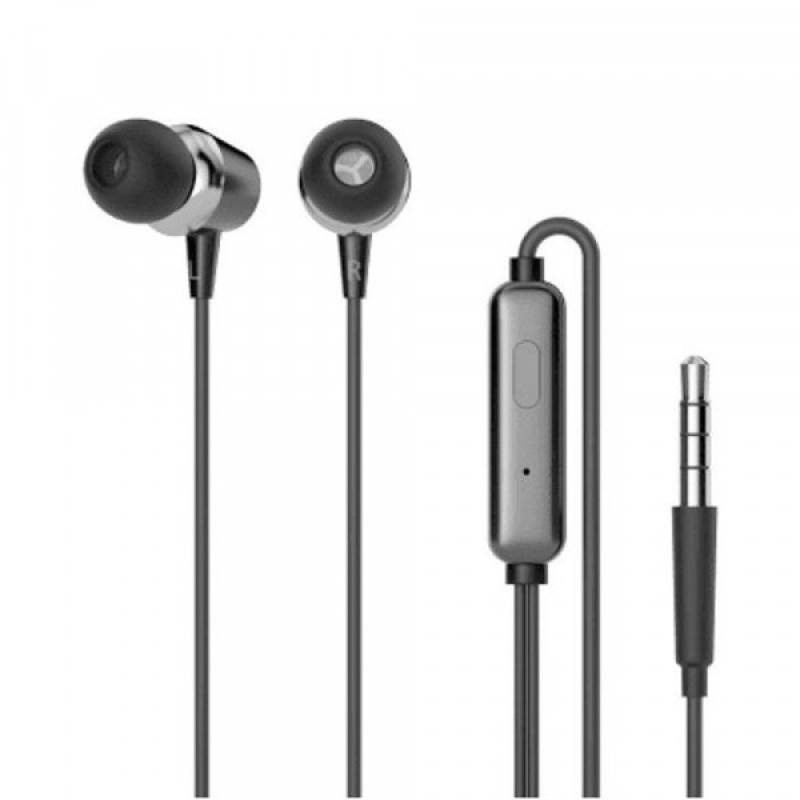 Навушники з мікрофоном HP DHE-7000 (мобільна гарнітура) Black (DHE-7000BK)