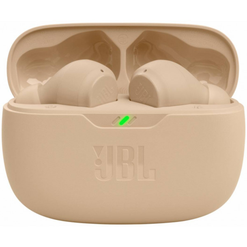 Навушники з мікрофоном JBL TWS Wave Beam Beige JBLWBEAMBEG (JBLWBEAMBEG)
