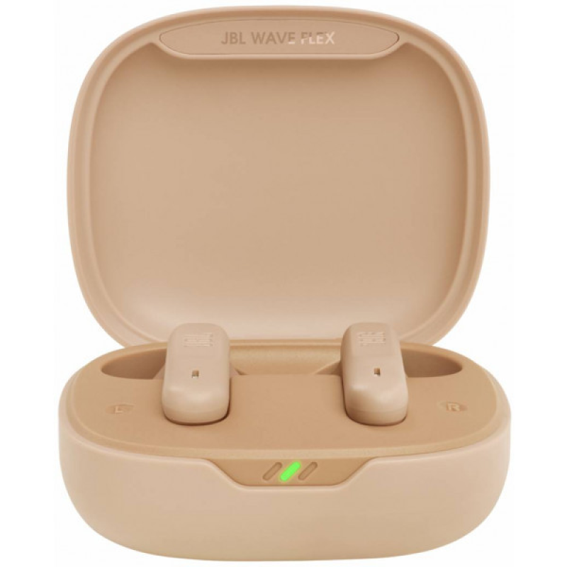 Навушники з мікрофоном JBL TWS Wave Flex Beige JBLWFLEXBEG (JBLWFLEXBEG)