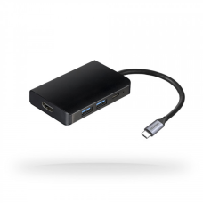 Док-станція USB3.1 Type-C --> HDMI/USB 3.0x2/USB-C/PD 60W 5-in-1 DSC-501 CHIEFTEC (DSC-501)