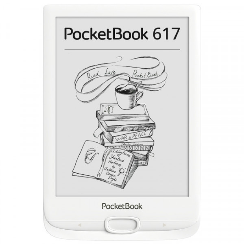 Електронна книжка PocketBook 617, White (PB617-D-CIS)